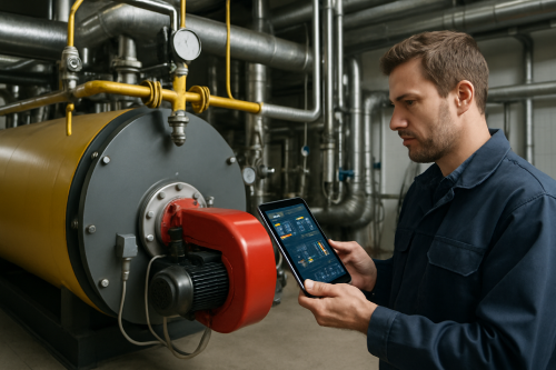 Vantagens da automação para economia de combustível em caldeiras