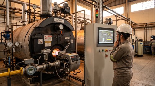 Como a automação industrial ajuda a reduzir consumo de combustível em caldeiras industriais?